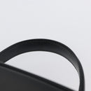 GUCCI Bamboo Hand Bag Patent leather Black Silver 000 270 0323 Auth ep13896-14