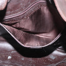 GUCCI Bamboo Shoulder Bag Leather 2way Brown Gold 001 1577 Auth ep13897-11