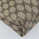 GUCCI GG Supreme Web Sherry Line Tote Bag PVC Beige 39 002 4487 Auth ep13898-14