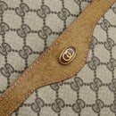 GUCCI GG Supreme Web Sherry Line Tote Bag PVC Beige 39 002 4487 Auth ep13898-17