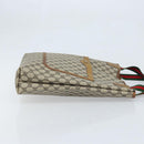 GUCCI GG Supreme Web Sherry Line Tote Bag PVC Beige 39 002 4487 Auth ep13898-3