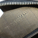 FENDI Zucca Canvas Vanity Hand Bag Black Brown Auth ep13903-12