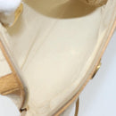 GUCCI GG Plus Supreme Shoulder Bag PVC Beige Gold Auth ep13904-17