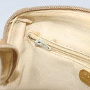 GUCCI GG Plus Supreme Shoulder Bag PVC Beige Gold Auth ep13904-20