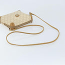 GUCCI GG Plus Supreme Shoulder Bag PVC Beige Gold Auth ep13904-7
