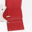 LOUIS VUITTON Monogram Vernis Walker Wallet Red M91153 LV Auth ep13908-16