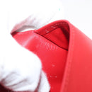 LOUIS VUITTON Monogram Vernis Walker Wallet Red M91153 LV Auth ep13908-20