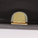 GUCCI Shoulder Bag Leather Brown Gold Auth ep13909-14