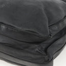 LOEWE Shoulder Bag Leather Black Auth ep13912-9