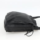 LOEWE Shoulder Bag Leather Black Auth ep13912-4