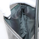 Christian Dior Trotter Canvas Saddle Accessory Pouch PVC Silver Auth ep13915A-17