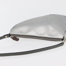 Christian Dior Trotter Canvas Saddle Accessory Pouch PVC Silver Auth ep13915A-6