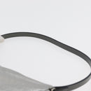 Christian Dior Trotter Canvas Saddle Accessory Pouch PVC Silver Auth ep13915A-8
