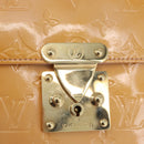 LOUIS VUITTON Vernis Spring Street Bag Marshmallow Pink M91033 LV Auth ep13919-19