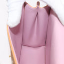 LOUIS VUITTON Vernis Spring Street Bag Marshmallow Pink M91033 LV Auth ep13919-23