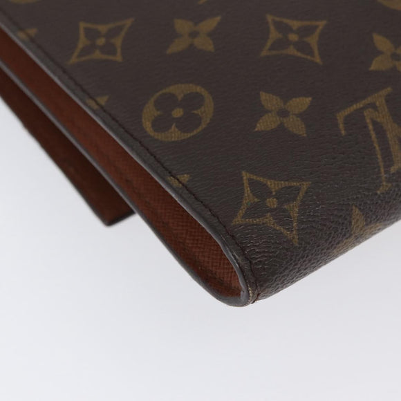 LOUIS VUITTON Monogram Porte Envelope Clutch Bag M51801 LV Auth ep13920