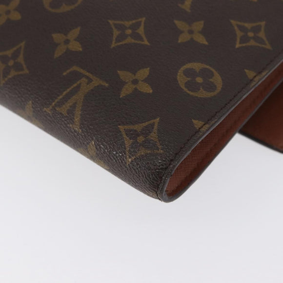 LOUIS VUITTON Monogram Porte Envelope Clutch Bag M51801 LV Auth ep13920