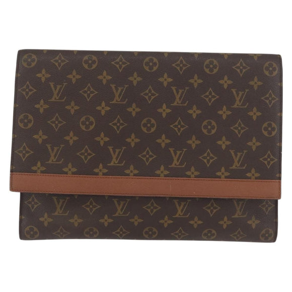 LOUIS VUITTON Monogram Porte Envelope Clutch Bag M51801 LV Auth ep13920