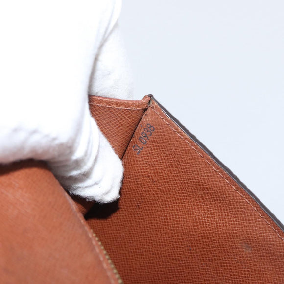 LOUIS VUITTON Monogram Porte Envelope Clutch Bag M51801 LV Auth ep13920