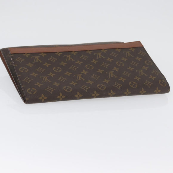 LOUIS VUITTON Monogram Porte Envelope Clutch Bag M51801 LV Auth ep13920