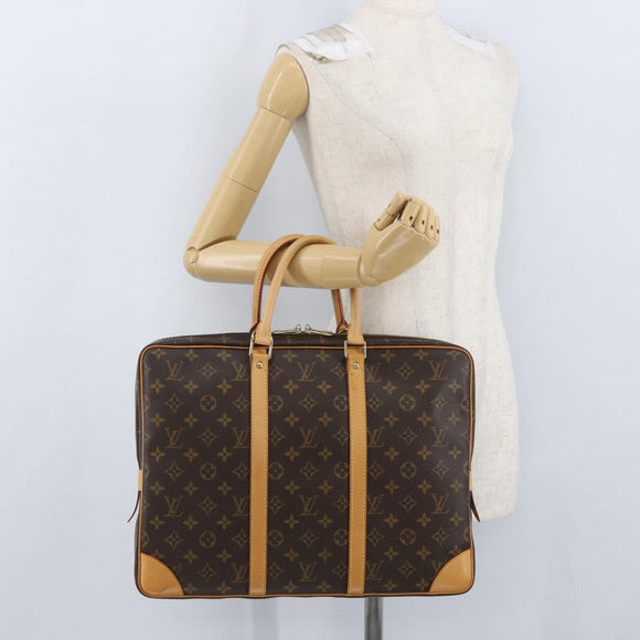 LOUIS VUITTON Monogram Porte Documents Voyage Business Bag M53361 Auth ep13924