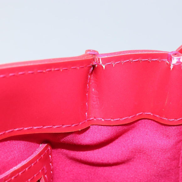 LOUIS VUITTON Monogram Vernis Wilshire PM Hand Bag Rose Pop M93643 Auth ep13926A