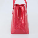 LOUIS VUITTON Monogram Vernis Wilshire PM Hand Bag Rose Pop M93643 Auth ep13926A-5