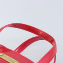 LOUIS VUITTON Monogram Vernis Wilshire PM Hand Bag Rose Pop M93643 Auth ep13926A-8