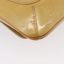 LOUIS VUITTON Monogram Vernis Thompson Street Bag Beige M91301 LV Auth ep13928-16