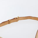 LOUIS VUITTON Monogram Vernis Thompson Street Bag Beige M91301 LV Auth ep13928-9