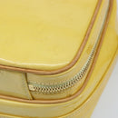 LOUIS VUITTON Monogram Vernis Wooster Bag Lime Yellow M91075 LV Auth ep13931-9