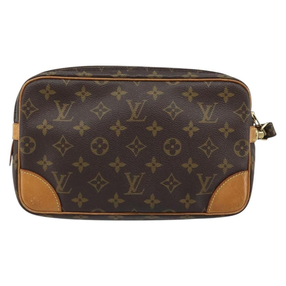 LOUIS VUITTON Monogram Marly Dragonne GM Clutch Bag M51825 LV Auth ep13933