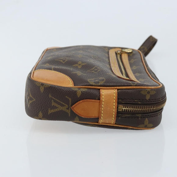LOUIS VUITTON Monogram Marly Dragonne GM Clutch Bag M51825 LV Auth ep13933