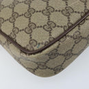 GUCCI GG Supreme Shoulder Bag PVC Beige Gold 97 02 068 Auth ep13934-9