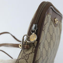 GUCCI GG Supreme Shoulder Bag PVC Beige Gold 97 02 068 Auth ep13934-10