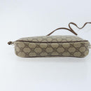 GUCCI GG Supreme Shoulder Bag PVC Beige Gold 97 02 068 Auth ep13934-5