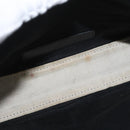 BALENCIAGA Navy Cabas XS Bag Canvas Leather White Navy 390346 Auth ep13935-11