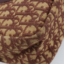 Christian Dior Trotter Canvas Hand Bag Red Gold Auth ep13938-16