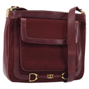 GUCCI Micro GG Supreme Shoulder Bag Bordeaux Gold Auth ep13943-1