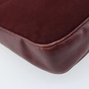 GUCCI Micro GG Supreme Shoulder Bag Bordeaux Gold Auth ep13943-17