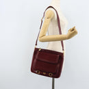 GUCCI Micro GG Supreme Shoulder Bag Bordeaux Gold Auth ep13943-23