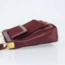 GUCCI Micro GG Supreme Shoulder Bag Bordeaux Gold Auth ep13943-4