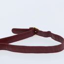 GUCCI Micro GG Supreme Shoulder Bag Bordeaux Gold Auth ep13943-14