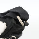 PRADA Shoulder Bag Nylon Black Silver Auth ep13949-10