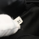 PRADA Shoulder Bag Nylon Black Silver Auth ep13949-12