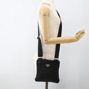 PRADA Shoulder Bag Nylon Black Silver Auth ep13949-23