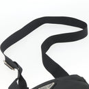 PRADA Shoulder Bag Nylon Black Silver Auth ep13949-8