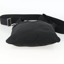 PRADA Shoulder Bag Nylon Black Silver Auth ep13949-5