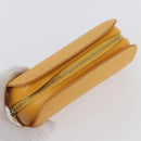 LOUIS VUITTON Epi Dauphine PM Pouch Yellow M48449 LV Auth ep13951-6