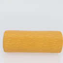 LOUIS VUITTON Epi Dauphine PM Pouch Yellow M48449 LV Auth ep13951-7